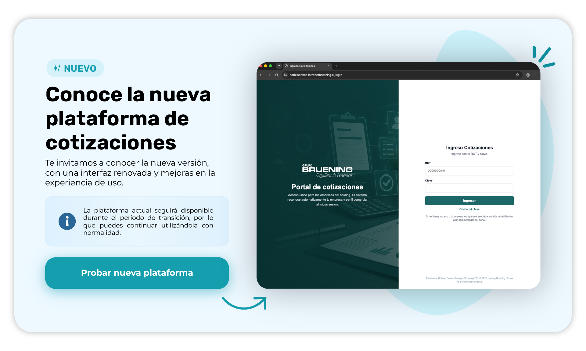 Nuevo Sistema de Cotizacion